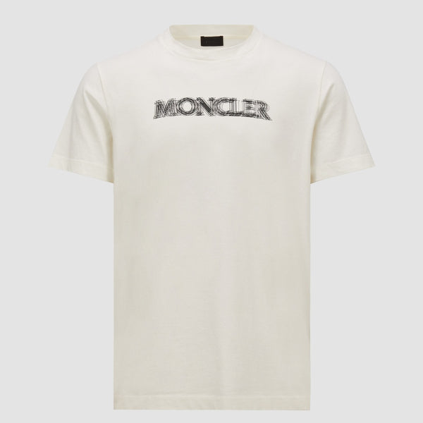 BLURRED LOGO COTTON T-SHIRT