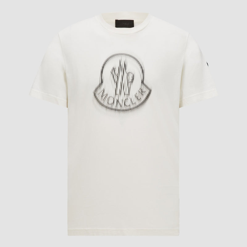 BLURRED LOGO COTTON T-SHIRT