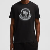 BLURRED LOGO COTTON T-SHIRT