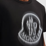 BLURRED LOGO COTTON T-SHIRT