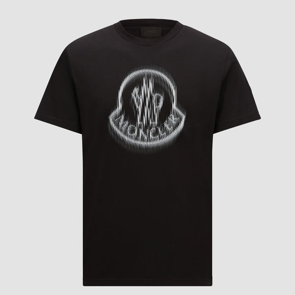 BLURRED LOGO COTTON T-SHIRT