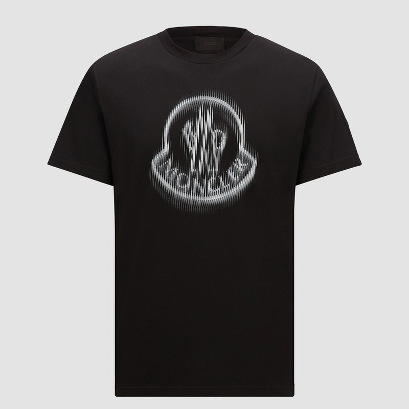 BLURRED LOGO COTTON T-SHIRT