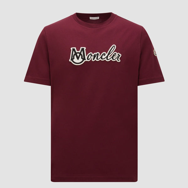 EMBROIDERED VARSITY LOGO COTTON T-SHIRT