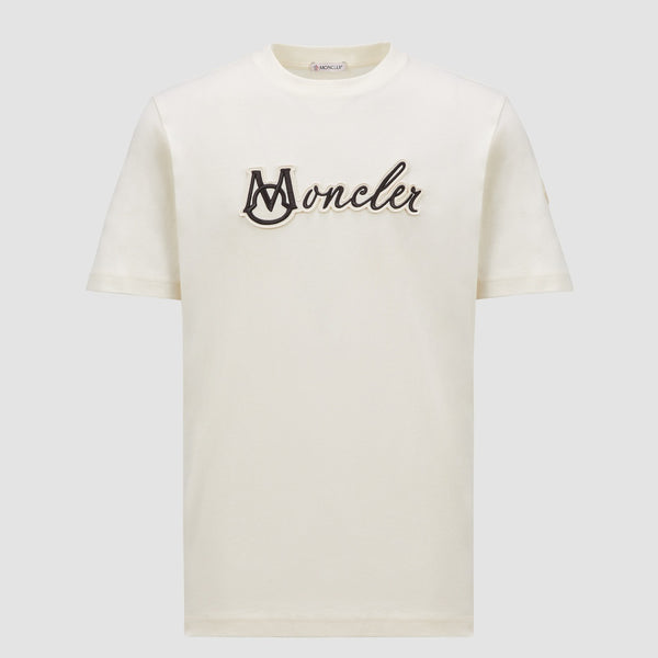 EMBROIDERED VARSITY LOGO COTTON T-SHIRT