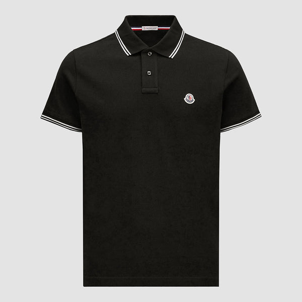 LOGO PATCH COTTON POLO SHIRT