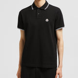 LOGO PATCH COTTON POLO SHIRT