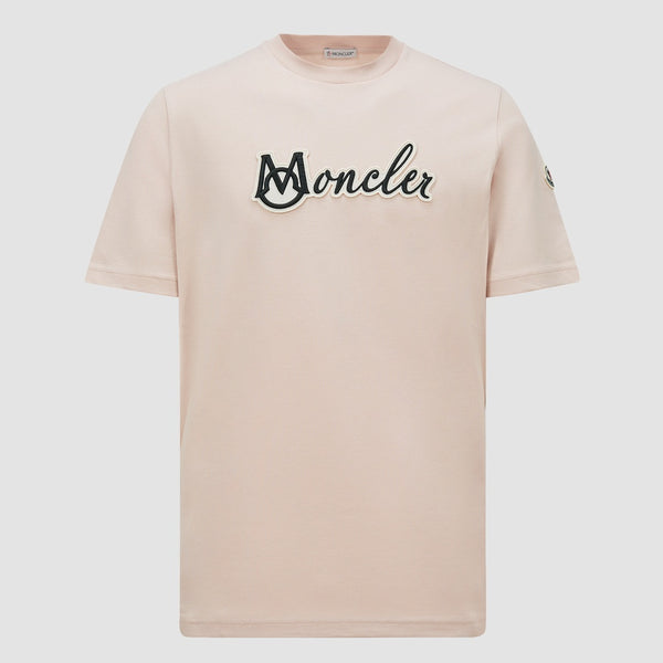 EMBROIDERED VARSITY LOGO COTTON T-SHIRT