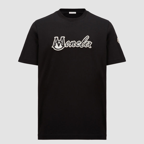 EMBROIDERED VARSITY LOGO COTTON T-SHIRT