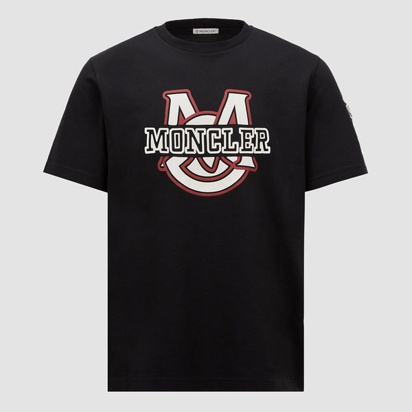 VARSITY LOGO MOTIF COTTON T-SHIRT