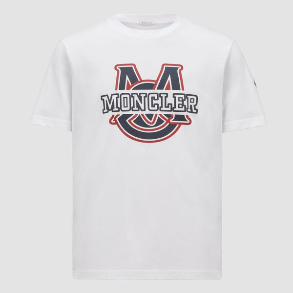 VARSITY LOGO MOTIF COTTON T-SHIRT