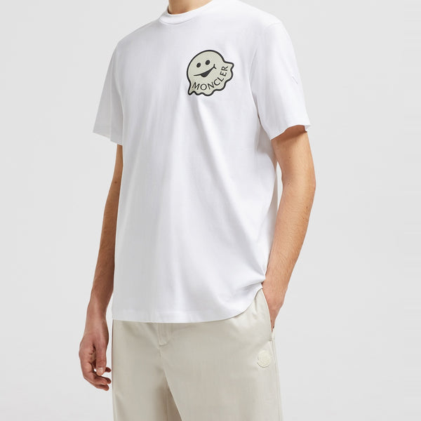CARTOON LOGO COTTON T-SHIRT