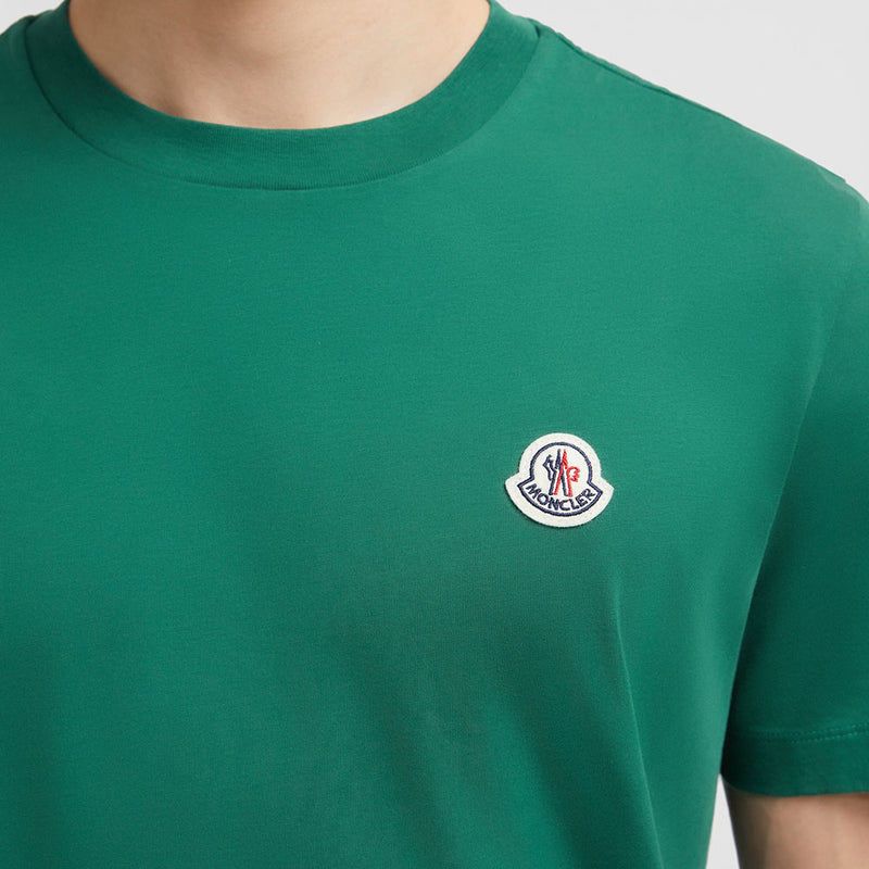 LOGO PATCH COTTON T-SHIRT (PACK OF THREE)