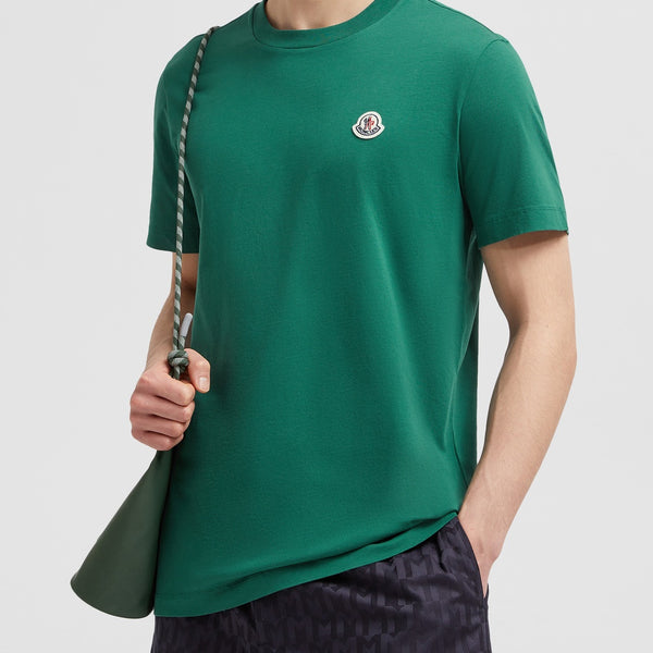 LOGO PATCH COTTON T-SHIRT (PACK OF THREE)