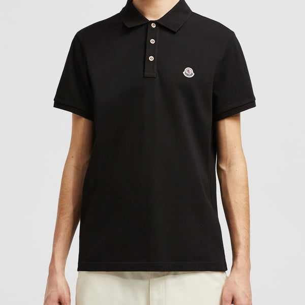 LOGO PATCH COTTON POLO SHIRT