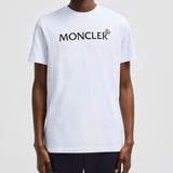 FLOCKED LOGO COTTON T-SHIRT