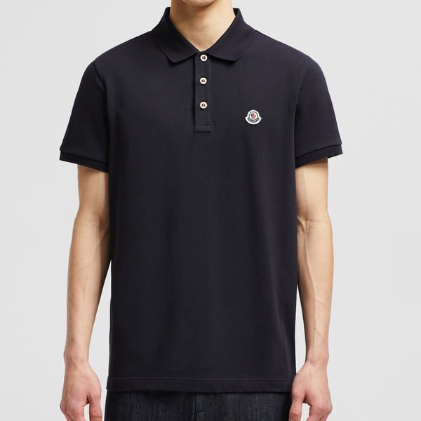 LOGO PATCH COTTON POLO SHIRT