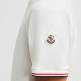 TRICOLOR-TRIMMED COTTON T-SHIRT