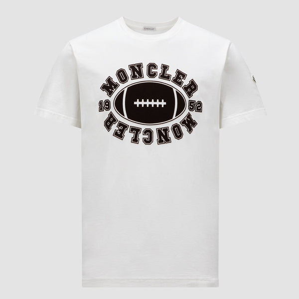 RUGBY MOTIF COTTON T-SHIRT