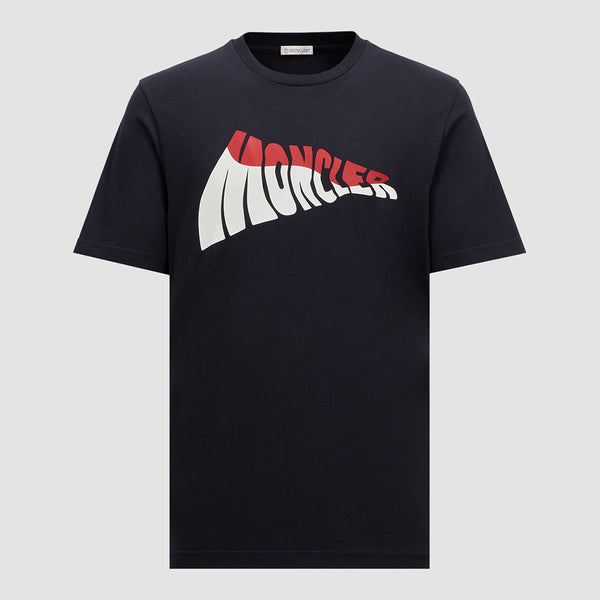 WAVE LOGO COTTON T-SHIRT