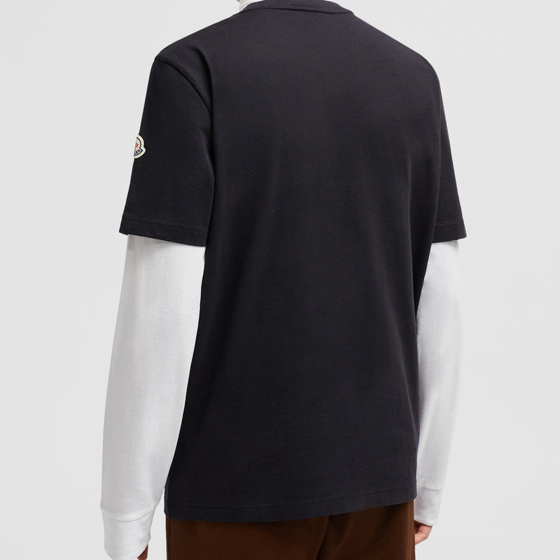 RUGBY MOTIF COTTON T-SHIRT