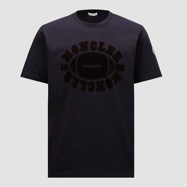 RUGBY MOTIF COTTON T-SHIRT