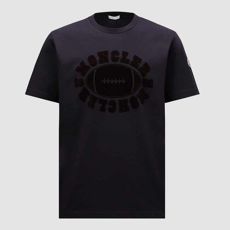 RUGBY MOTIF COTTON T-SHIRT