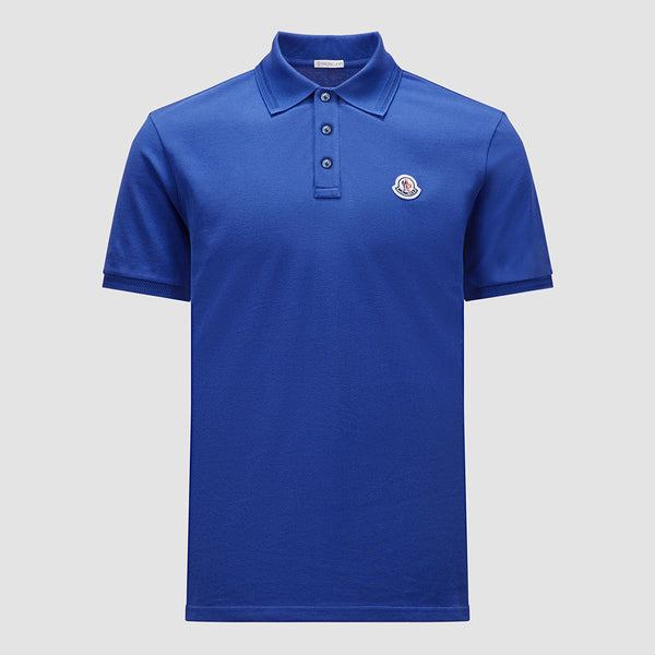 LOGO PATCH COTTON PIQUET POLO SHIRT