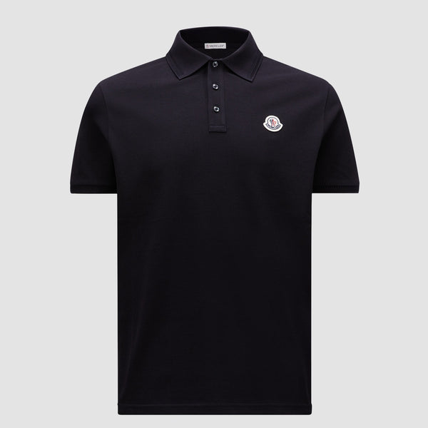 LOGO PATCH COTTON PIQUET POLO SHIRT