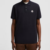 LOGO PATCH COTTON PIQUET POLO SHIRT