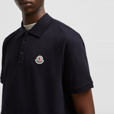 LOGO PATCH COTTON PIQUET POLO SHIRT