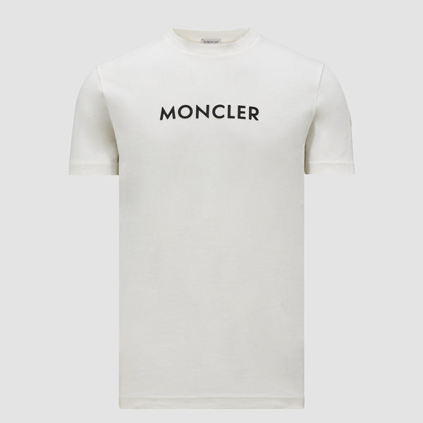 RUBBERIZED LOGO COTTON T-SHIRT