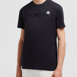FLOCKED LOGO COTTON T-SHIRT