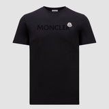 FLOCKED LOGO COTTON T-SHIRT