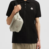 LOGO PATCH COTTON PIQUET POLO SHIRT