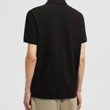 LOGO PATCH COTTON PIQUET POLO SHIRT