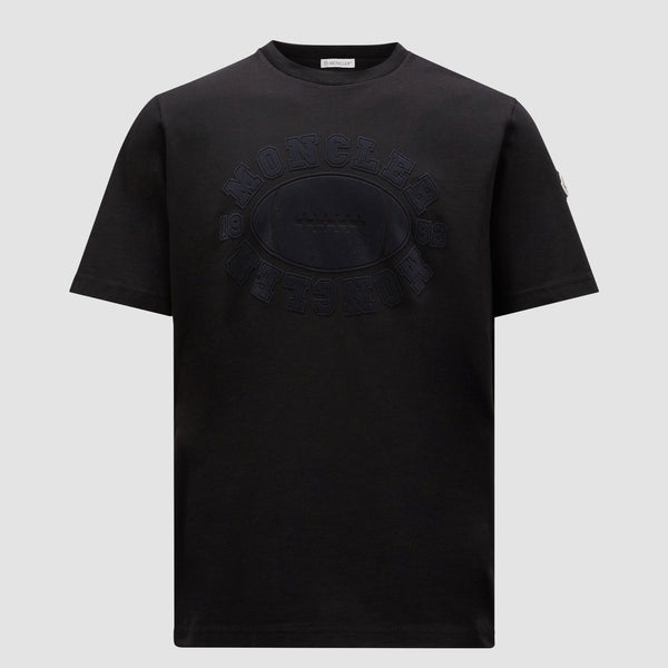 RUGBY MOTIF COTTON T-SHIRT