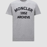 FLOCKED LOGO COTTON T-SHIRT