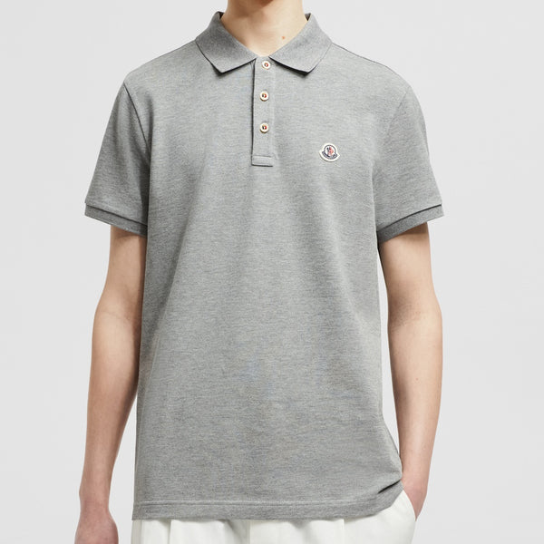 LOGO PATCH COTTON POLO SHIRT