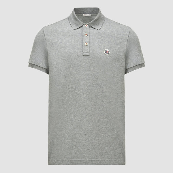 LOGO PATCH COTTON POLO SHIRT