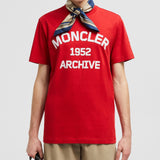 FLOCKED LOGO COTTON T-SHIRT