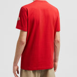 FLOCKED LOGO COTTON T-SHIRT