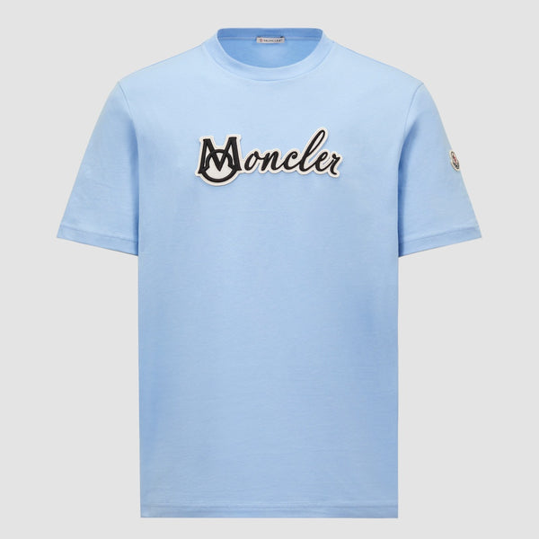 EMBROIDERED VARSITY LOGO COTTON T-SHIRT