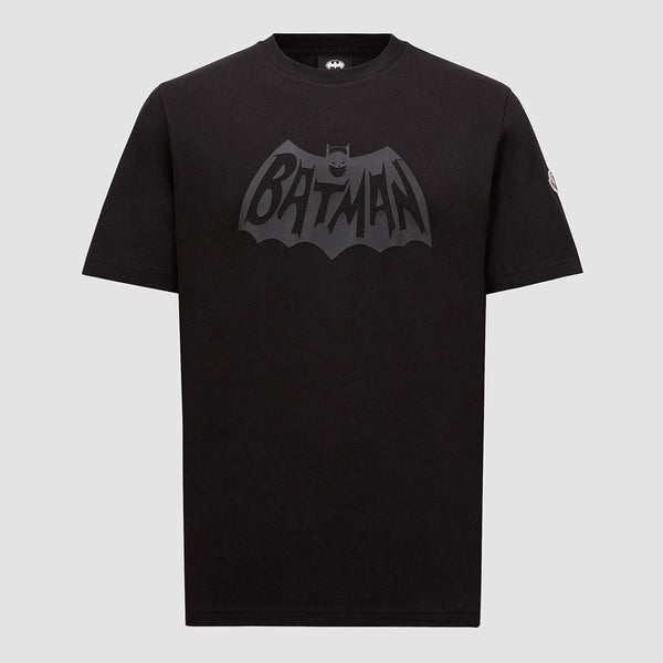 RUBBERIZED BATMAN LOGO COTTON T-SHIRT