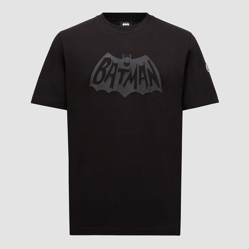 RUBBERIZED BATMAN LOGO COTTON T-SHIRT