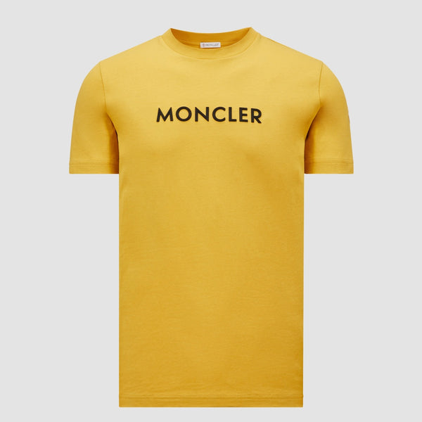 RUBBERIZED LOGO COTTON T-SHIRT