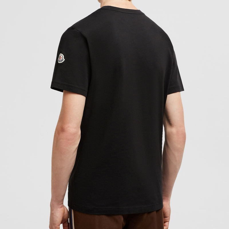 EMBROIDERED RUGBY PATCH COTTON T-SHIRT