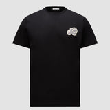 DOUBLE LOGO PATCH COTTON T-SHIRT