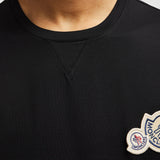 DOUBLE LOGO PATCH COTTON T-SHIRT