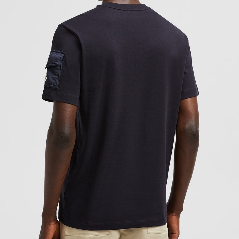 LAMINATED LOGO COTTON T-SHIRT