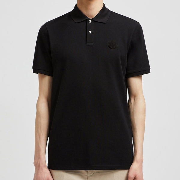 LOGO PATCH COTTON PIQUET POLO SHIRT